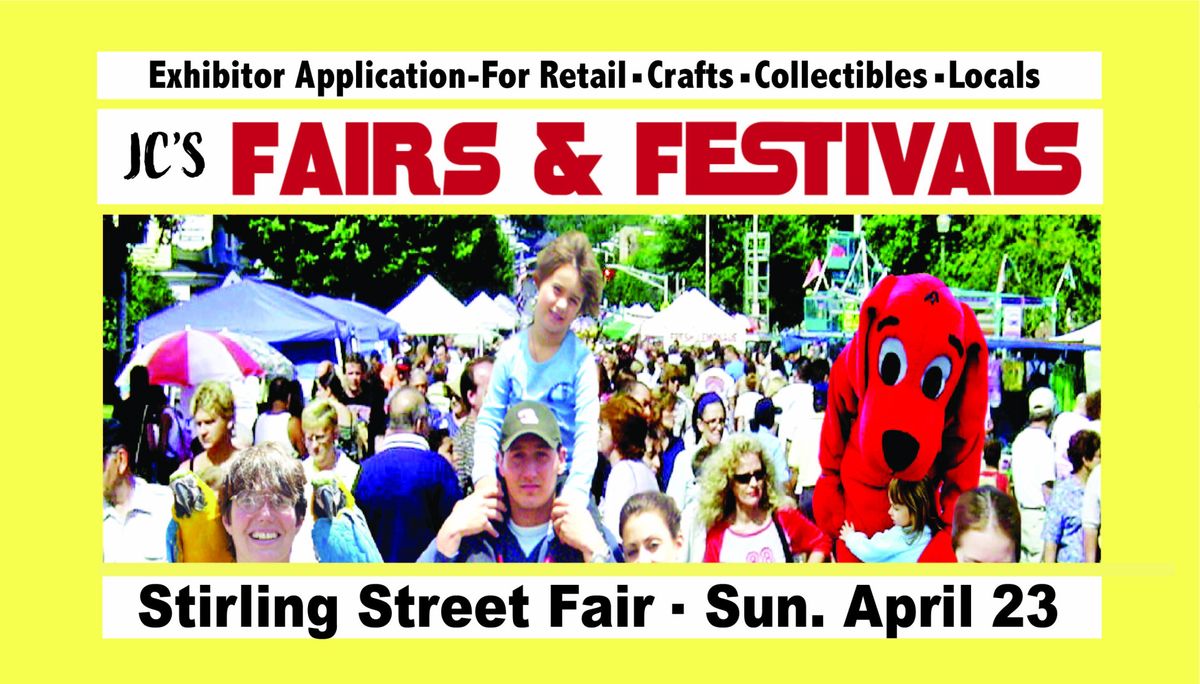 27th Annual Stirling Community Street Fair