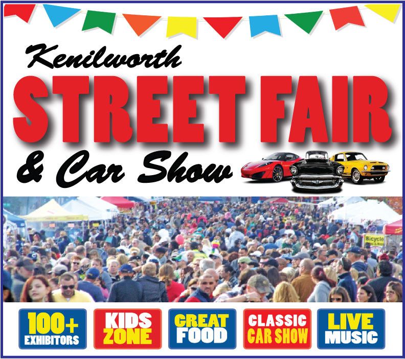 2024 Kenilworth Street Fair & Classic Car Show