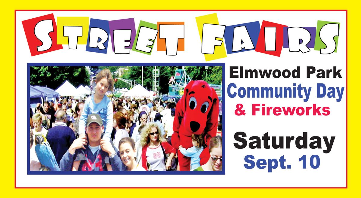 Elmwood Park Community Day with Fireworks