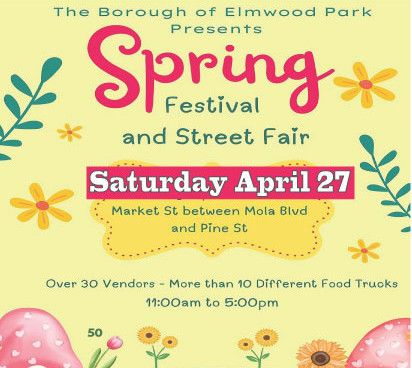 2024 Elmwood Park Spring Festival -April